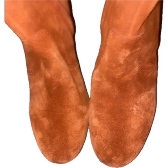 JEFFREY CAMPBELL PRIANA Bootie In Rust Suede NWT - Picture 6 of 11